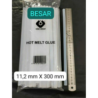 1 KG Isi Lem Tembak Besar Diameter 1,12 cm x 30 cm / Refill Lem Bakar / Refill Lem Lilin Besar