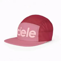 Topi Lari Running Ciele GOCap - Comp - Century - Deco Rose/Merlot - 5 Panel Cap Unisex Men Women Ori