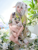 【臺灣公司優質服務】納西妲cos服原神須彌草神小吉祥cosplay動漫游戲服裝假發全套現貨