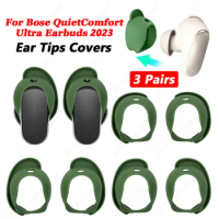 3 Pairs Silicone Ear Tips Covers Earbud Covers For Bose QuietComfort Ultra Earbuds 2023 For Bose QuietComfort Earbuds II 2022