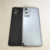 Rear Housing Cover For Oneplus 9 Pro Back Door Battery Cover Glass Repair Replace Case + Logo