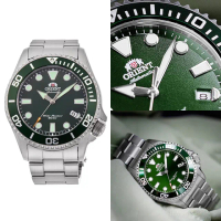 【ORIENT 東方錶】綠水鬼200米潛水機械腕錶 618年中慶(RA-AC0K02E)