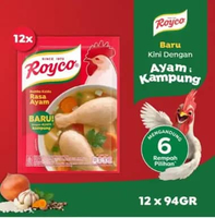 Royco Bumbu Kaldu Ayam [12 Pcs x 94 g ]