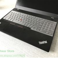 Laptop Tpu For Lenovo Thinkpad E15 E580 T580 15.6" Keyboard Cover Skin Protector 15 Inch