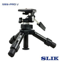 SLIK Mini Pro V 迷你腳架 二維雲台搭載 攝錄 適微距 商品 觀賞影片或直播 低角度17cm