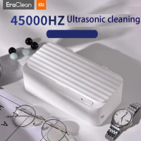 In Stock New Xiaomi Mijia Pin EraClean Ultrasonic Cleaning Machine 45000Hz High Frequency Vibration Wash Everything
