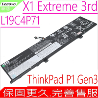 Lenovo ThinkPad P1 Gen3 L19C4P71 聯想 電池適 X1 Extreme 3rd Gen L19M4P71 5B10X19050 SB10X19048 5B10X19049