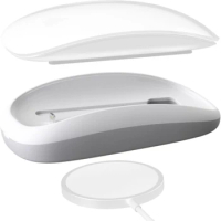 Magic Mouse 2 Grip with Wireless Charging Support,Magic Mouse 2 Charger, Magic Mouse Ergonomic Grip&