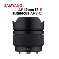 Samyang AF 12mm F2 E autofocus Full Frame Lens For Sony FE Mount Camera Like Sony zve10 A9II A7IV a7SII A6600 A7R3 A7RIII A7