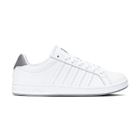 【K-SWISS】經典百搭時尚運動鞋-男 07011-173(白/灰)-12