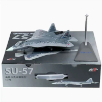 1/72 Scale AF1 Russian Air Force SU-57 SU57 Stealth Fighter T50 T-50 Finished Alloy Diecast Simulation Aircraft Model Toy