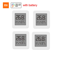 XIAOMI Mijia Bluetooth-compatible Thermometer 2 Wireless Smart Electric Digital Hygrometer Thermometer Work with Mijia APP