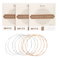IRIN M113 Mandolin Strings Phosphor Copper Alloy Wound Mandolin Wire String G D A E Tone Mandolin Accessories