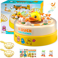 B.Duck Catching Music Games for Kids Family Bounce Catch Duck Pop Up Board Games Age 3-5 4-8 5-7 Tod