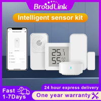BroadLink BLE Smart Sensor Kit - Radar Motion Sensor, Door Sensor, Temperature and Humidity Sensor for Smart Home