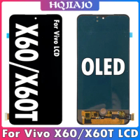 OLED 6.56" For Vivo X60 V2045 V2046A LCD Display Touch Screen Digitizer Assembly For VIVO X60T V2085A LCD Repair Parts