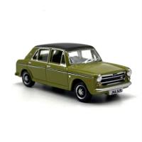 Diecast 1: 76 Scale Vintage Classic Car Austin's 1300 Alloy Simulation Car Model Decoration Collection Display Toy Gifts
