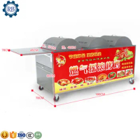 Professional Smokeless Barbeque Skewer Rotator Chicken Grill Machine Electric Rotating Bbq Grilled Grill Chicken Machine Price