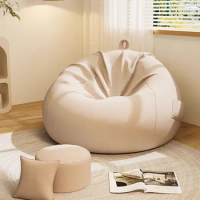 Adults Single Bean Bag Sofa Recliner Comfy Bedroom Lounge Couch Outdoor Bean Bag Sofa Auvents Pouf Chambre Home Furniture HDH