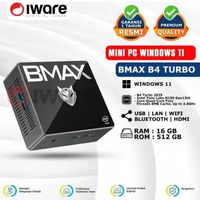 Iware Mini PC BMAX Celeron | Intel I3 | Intel i5 Windows 11 Free Braket PC BMAX B4 TURBO