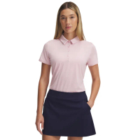 【UNDER ARMOUR】UA 女 Playoff 高爾夫 短POLO衫_1383612-647(粉色)