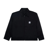 Work Jacket Hitam Vintage Cutting