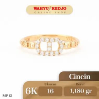 Cincin Emas Kadar 6K Wahyu Redjo CC-6K 30012665