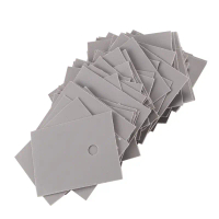 Lembaran Penebat, TO-247 Transistor, Bahan Silikon, 26mm x 20mm, 50 Keping
