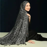 Lozy Hijab - Cashmere Shawl (Turkish Pashmina Bahan Cashmere Motif 2 Sisi Koleksi Raya Lebaran 2026)
