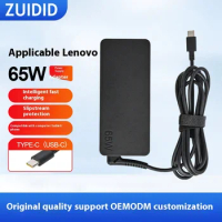 20V 3.25A 65W TYPE-C USB-C Laptop Ac Adapter For Lenovo HP Dell Xiaomi T14 T14s T15 T480 T480s T490 T495 T580 T590 Charger