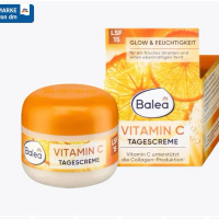 Kem dưỡng da mặt Vitamin C Balea HÀNG ĐỨC, cho làn da tươi sáng mạnh khoẻ, SPF 15, hộp 50 ml