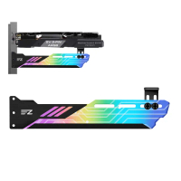 【EZDIY-FAB】RGB GPU支架5V 3pin幻彩顯卡支架 GPU顯示卡支撐支架(顯卡支架)
