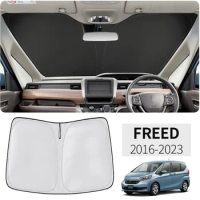 For Honda Freed GB5 GB6 GB7 GB8 2016-2023 Car Styling Nano-Insulat Windshield Sunshade Front Window Sun Shade Visor Accessories
