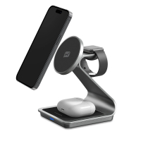 【hoda】PM01 16.5W 三合一磁吸無線充電座(iPhone/AirPods/Apple Watch)