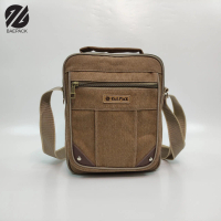 Baepack Tas Selempang Kanvas Pria Evans Original / Tas Bahu Selempang Canvas Premium Aesthetik Terba