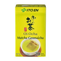【伊藤園】ITOEN日本進口國產Oi Ocha抹茶玄米茶包 單盒入 冷飲熱飲熱沖冷泡早餐茶(大谷翔平代言)