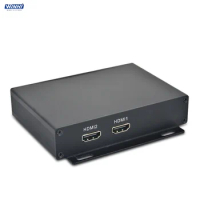 1080P 8G Seamless Looping Split Screen Dual HDMI Horizontal and Vertical USB Digital Signage Advertising Commercial Player BOX