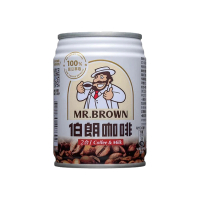 【金車/伯朗】原味二合一咖啡(240mlx24入/箱)