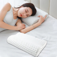 Memory Foam Bedding Pillow Neck Protection Slow Rebound Shaped Maternity Pillow For Adult Sleeping Orthopedic Pillows 50*30CM