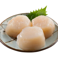 【元家】日本刺身L干貝(1KG/約21-25顆 原裝進口)