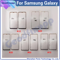 For Samsung Galaxy A12 A125 A22 A225 A32 A325 A52 A525 A72 A725 Touch Front Outer External Lens Glass Screen For Samsung A22 4G