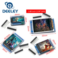 TFT Display 0.96 1.3 1.44 1.8 inch IPS 7P SPI HD 65K Full Color LCD Module ST7735 / ST7789 Drive IC 80*160 240*240 (Not OLED)