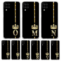Diamond Crown Letter Letters Phone Case For Samsung A13 A33 A73 A53 A23 A51 A71 A21S A12 A31 A41 A05s A03S A15 A25 A32 5G Cover