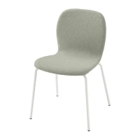 KARLPETTER 餐椅, gunnared 淺綠色/sefast 白色