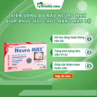 Viên Uống Bổ Não Super Power Neuro Max - Hỗ Trợ Phục Hồi Chức Năng Não Bộ (Hộp 30 Viên)