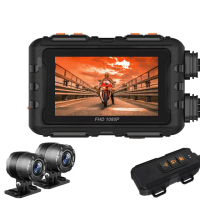 【JINPEI 錦沛】到府安裝、機車行車紀錄器 、GPS軌跡、IP67 防水、WIFI及時觀看、 1080P 雙鏡頭(贈64GB)