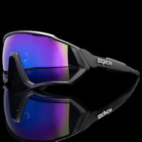 Scvcn Outdoor Photochromic Sunglasses Cycling Glasses Sports for Men Sun Mountain Bike Road Bicycle Eyewear MTB UV400 Goggles