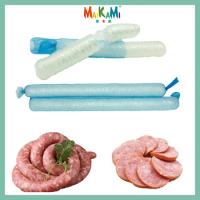 12.5/25 Meters 30mm Plastic Sausage Casing Tube Meat Sausages Casing For Sausage Maker Ham Tools Sausage Filling Tools