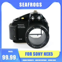 For Sony NEX5 16-50mm 18-55mm Digital Camera Diving Case Underwater Waterproof Housing Case Transparent Waterproof Cover