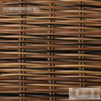 500G Coffee Gradient Round Synthetic Rattan 3MM Weaving Material Plastic Rattan For Knit And Repair Chair Table Swing